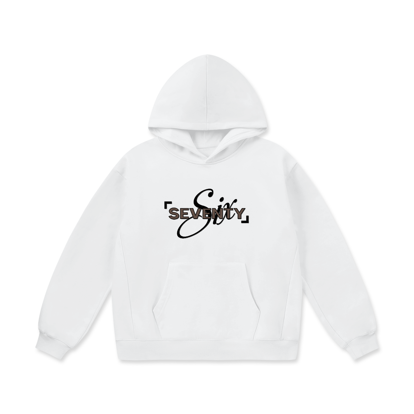 Mocha Script Logo Hoodie